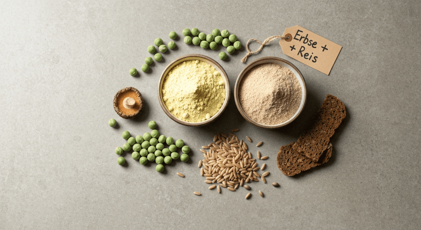 Proteinpulver für Vegetarier und Veganer